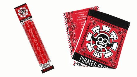 「ONE PIECE STAMPEDE」第2弾プレゼント付き前売り券の特典である“万博DXタオル”。