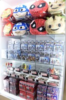 「『アベンジャーズ／エンドゲーム』エクスクルーシブ・ストア by ホットトイズ」の様子。