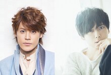 左から宮野真守、梶裕貴。