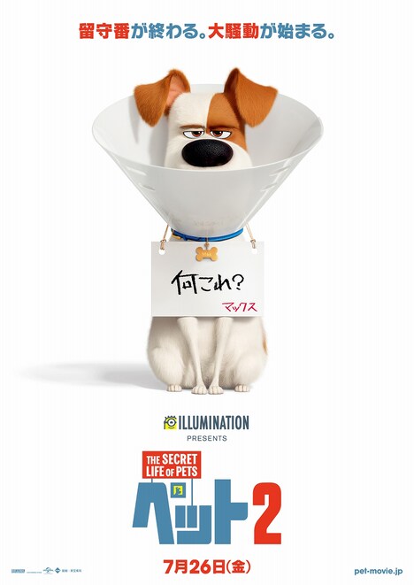 「ペット2」キャラクタービジュアル