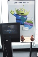 “モデリング”コーナーの一部。