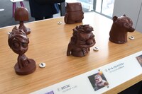 “モデリング”コーナーのマケット。