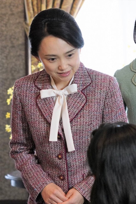 「プリンセス美智子さま物語 知られざる愛と苦悩の軌跡（仮題）」より、永作博美演じる浜村時子。