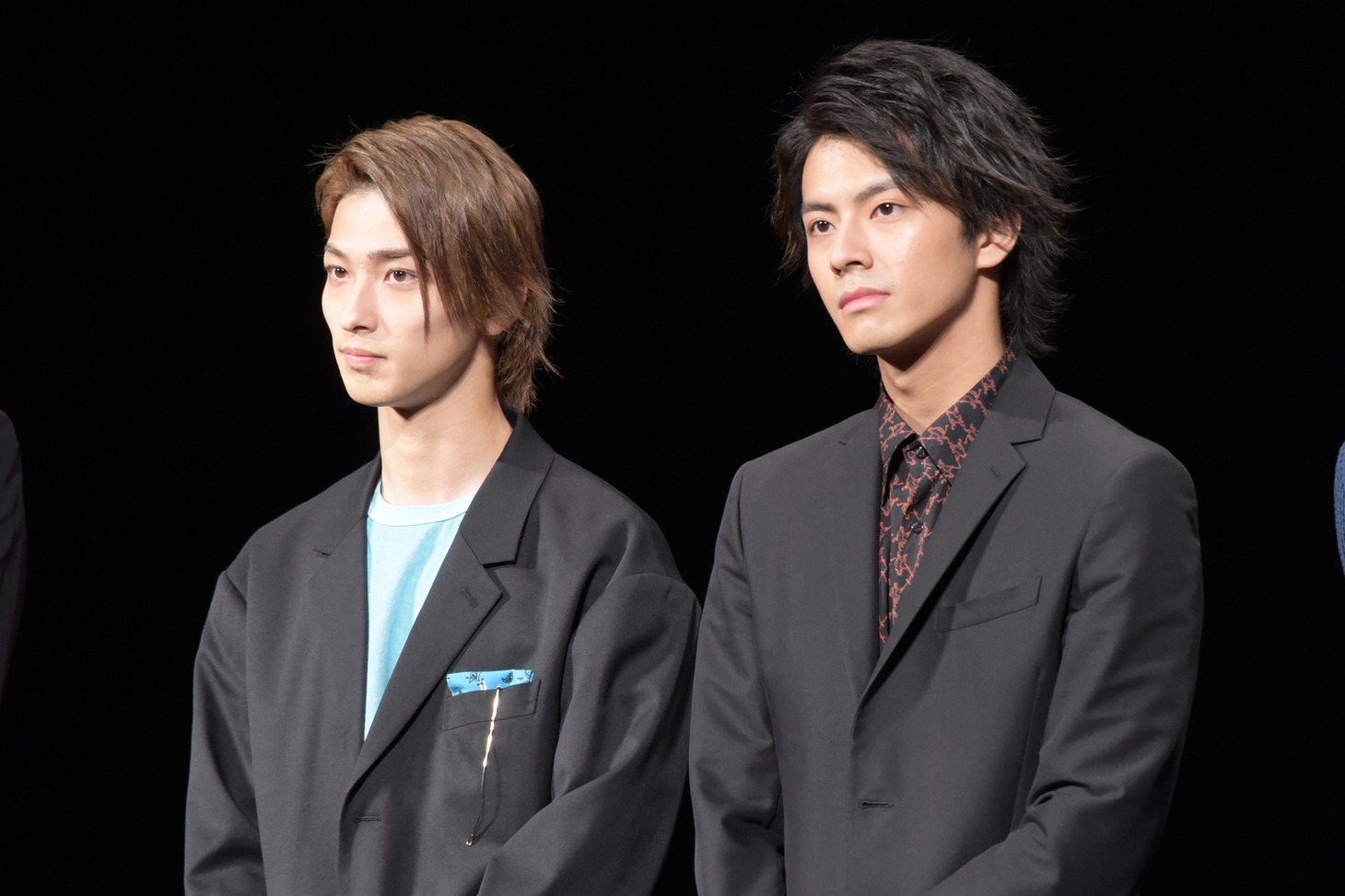 左から横浜流星、中尾暢樹。