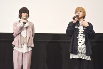 左から永塚拓馬、内田雄馬。