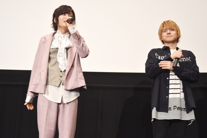左から永塚拓馬、内田雄馬。