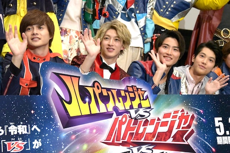 左から結木滉星、伊藤あさひ、岐洲匠、國島直希。