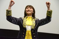 「キュータマダンシング！」を踊る工藤遥。