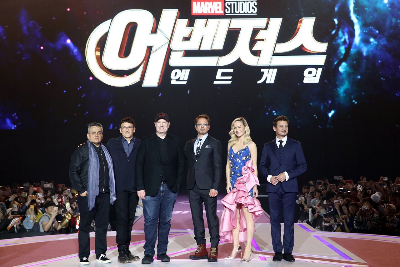 「アベンジャーズ」ロバート・ダウニー・Jr.ら韓国に集結、4000人のファン熱狂