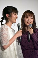 左から松田るか、小島藤子。