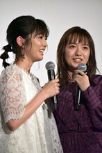 左から松田るか、小島藤子。