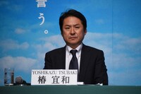 プロデューサーの椿宜和。