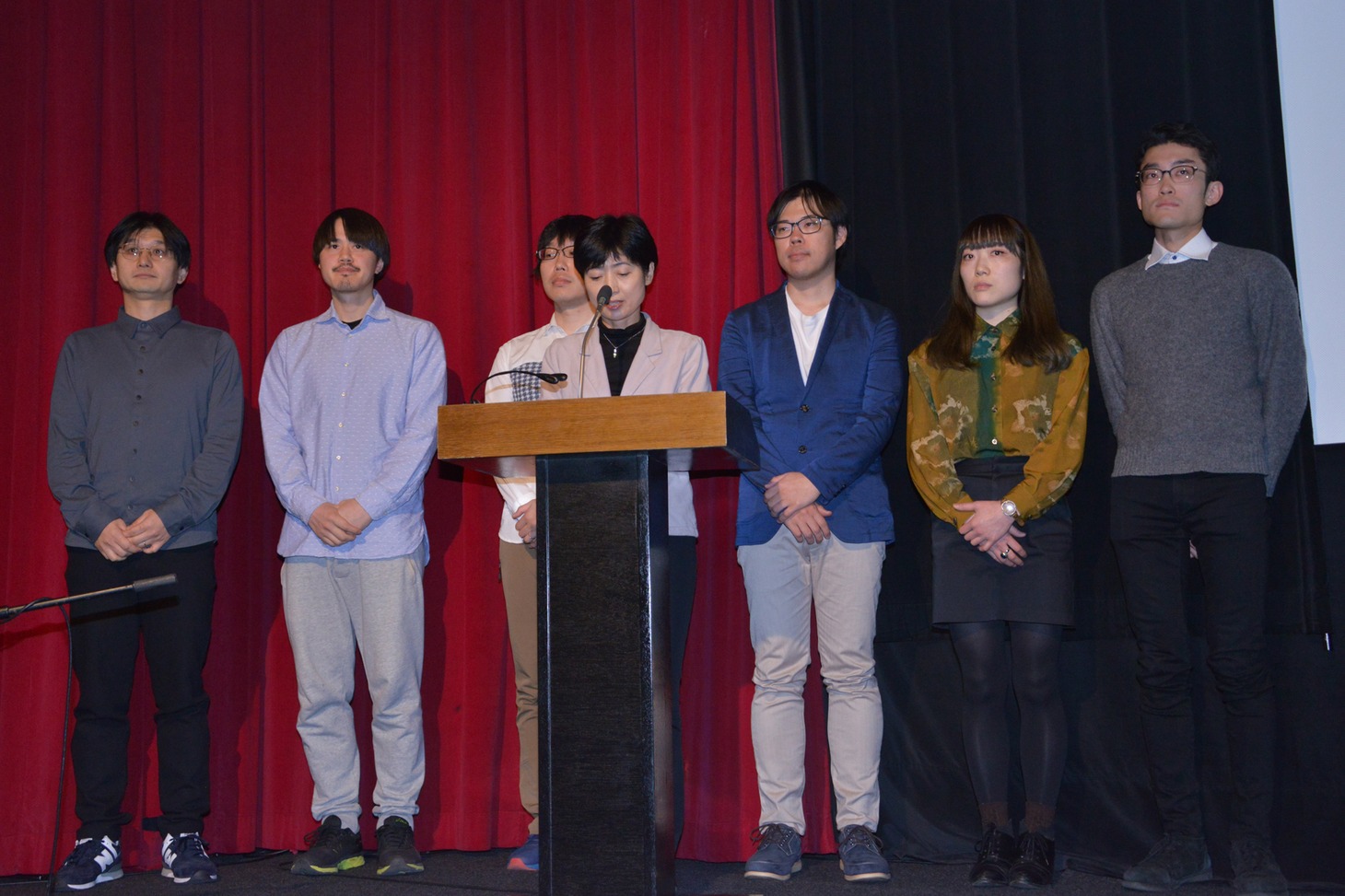 「アヌシー国際アニメーション映画祭 日本アニメーション特集」発表記者会見の様子。