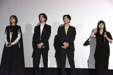 左から長澤まさみ、山崎賢人、吉沢亮、橋本環奈。