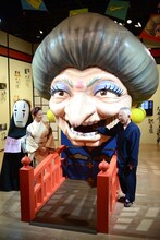 「鈴木敏夫とジブリ展」の様子。