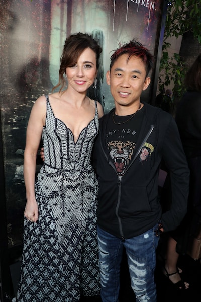 左からリンダ・カーデリーニ、ジェームズ・ワン。