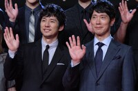 「空母いぶき」完成披露の様子。