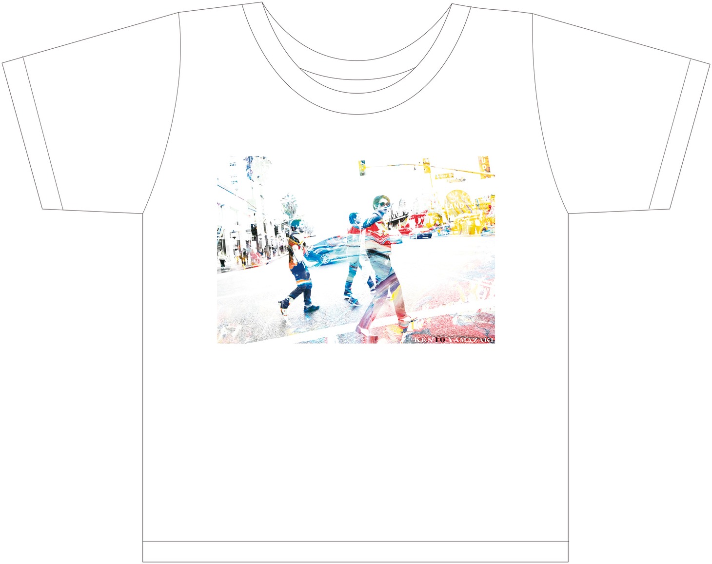 山崎賢人オリジナルTシャツ（税込3456円）