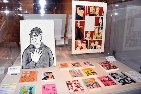 表紙イラストを手がけた書籍のコーナー。