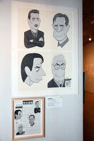 「キネマ旬報創刊100年記念 映画イラストレーター 宮崎祐治の仕事」の様子。