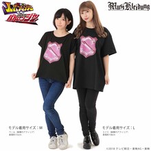 「Musikleidung 警察戦隊パトレンジャー×超歌手大森靖子 エンブレムTシャツ」（各3500円）