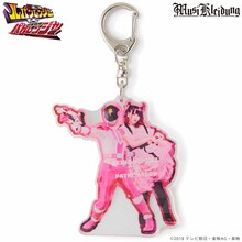 「Musikleidung 警察戦隊パトレンジャー×超歌手大森靖子 アクリルキーホルダー」（1000円）