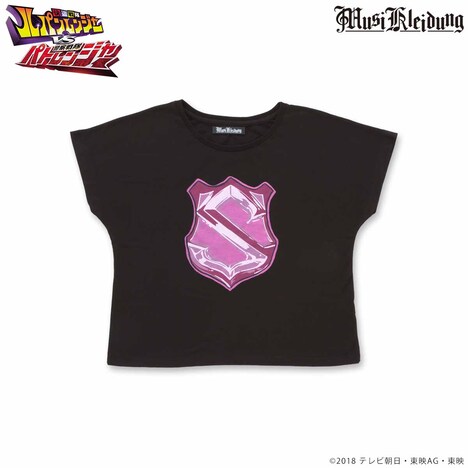 「Musikleidung 警察戦隊パトレンジャー×超歌手大森靖子 エンブレムドルマンTシャツ」（4000円）
