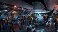 「スター・ウォーズ」のテーマホテルのイメージ。 ARTIST CONCEPT ONLY (c)Disney/Lucasfilm