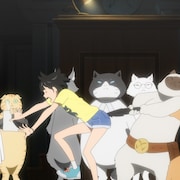 玄田哲章演じる“太っちょネコ裁判長”が有罪判決!原恵一の猫愛あふれる本編シーン