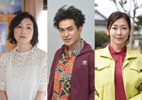 ドラマ「コンフィデンスマンJP 運勢編」追加キャスト。左から広末涼子、北村一輝、中山美穂。