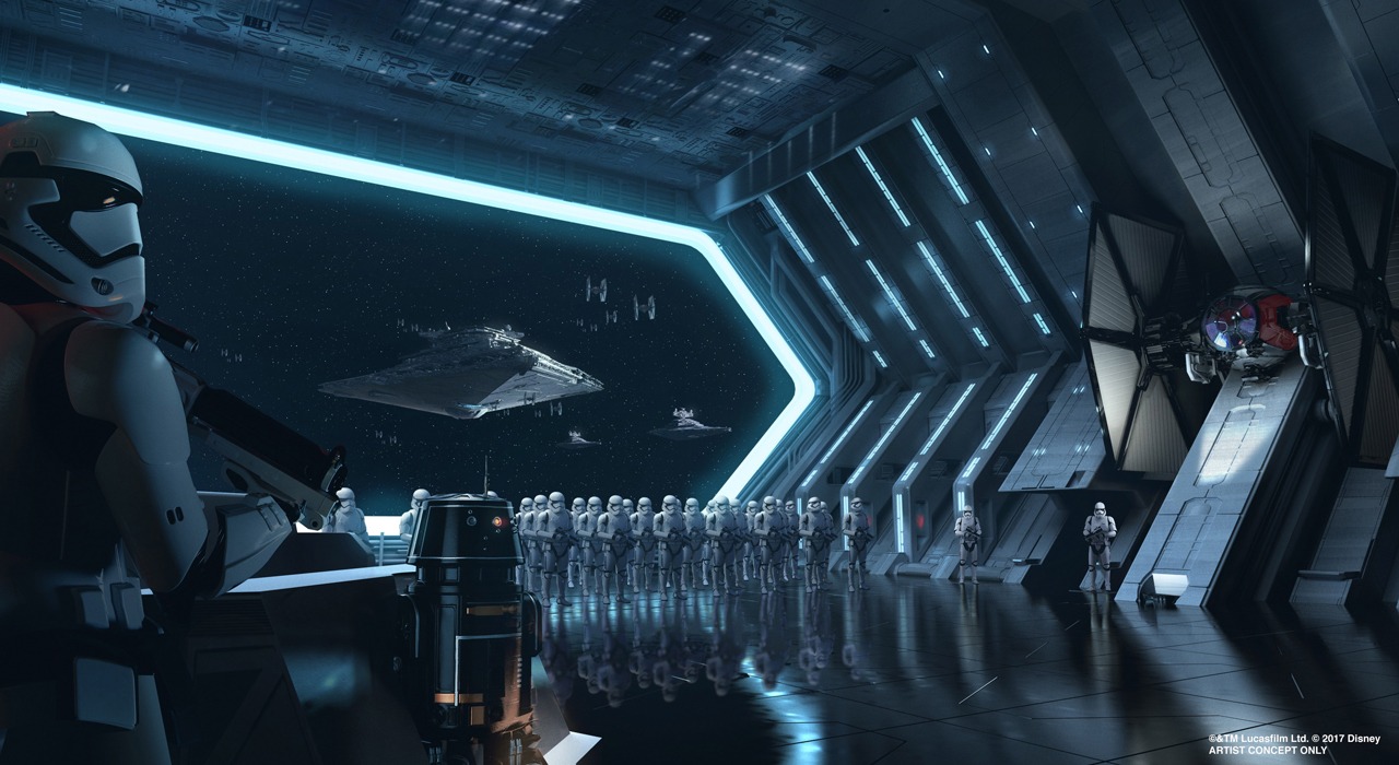 「スター・ウォーズ：ライズ・オブ・ザ・レジスタンス」のイメージ。(c)Disney/Lucasfilm Ltd.  (c) & TM Lucasfilm Ltd.