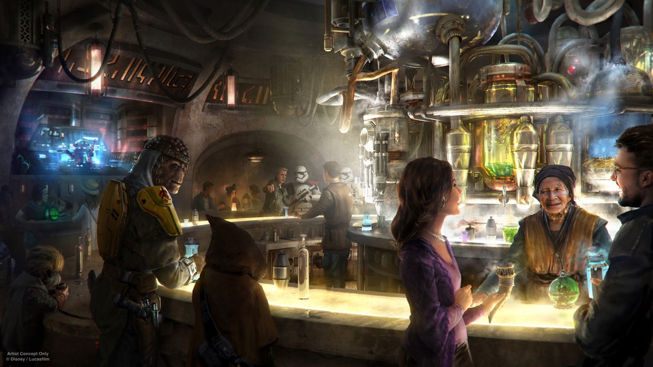 「スター・ウォーズ：ギャラクシーズ・エッジ」のイメージ。(c)Disney/Lucasfilm Ltd.  (c) & TM Lucasfilm Ltd.