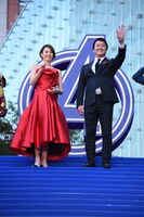 左から米倉涼子、加藤浩次。