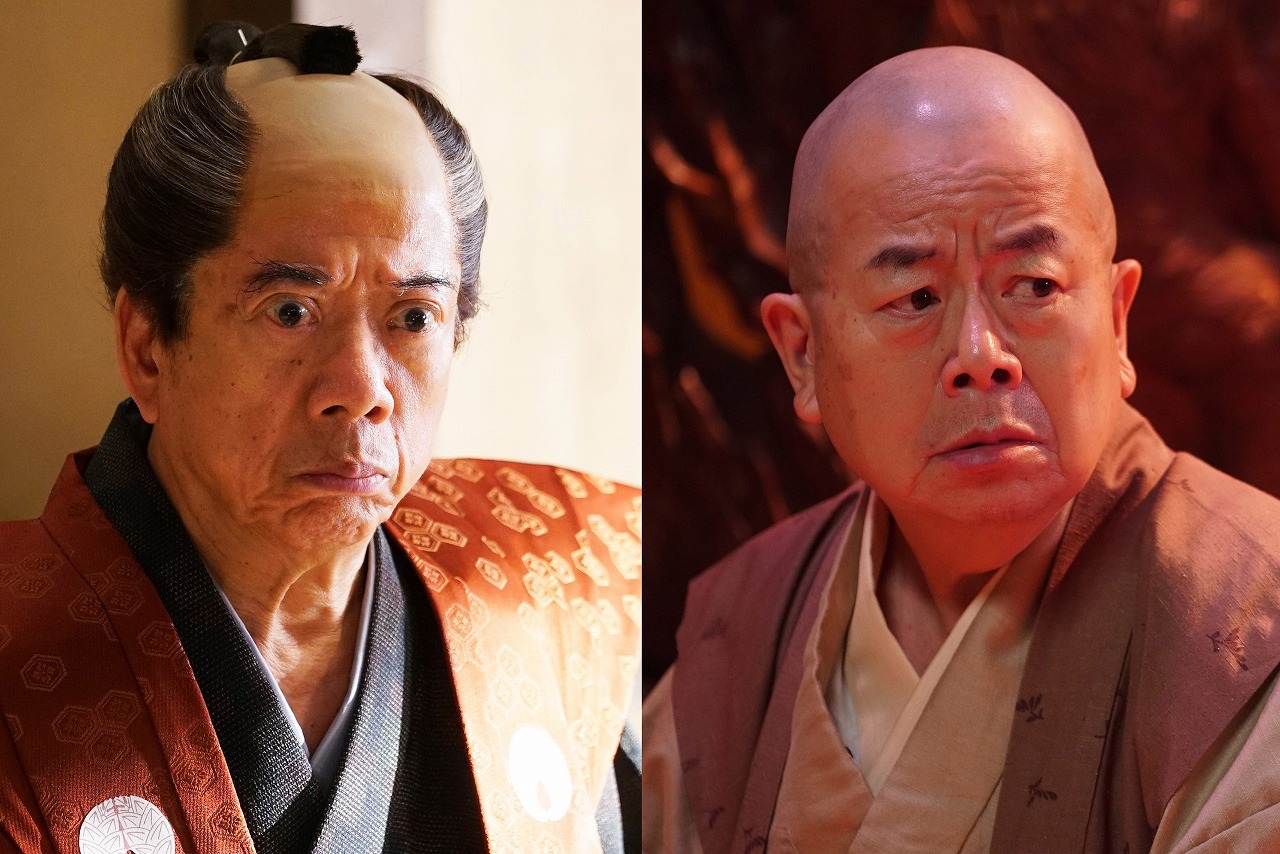 左から西川きよし、桂文珍。