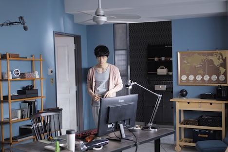 「劇場版 ファイナルファンタジーXIV 光のお父さん」メイキング写真