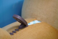 “史上最大のふわもふリラックマ”の背中部分。