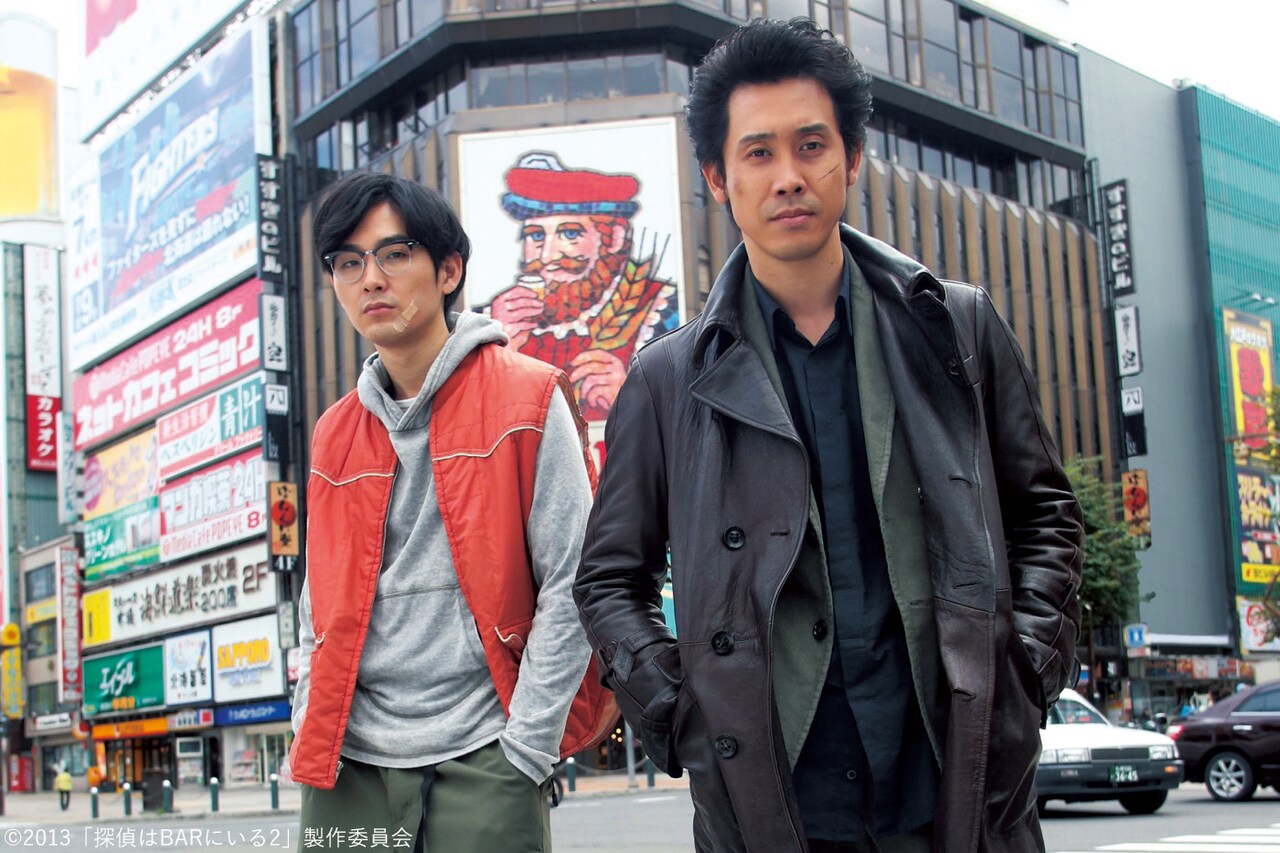 大泉洋と松田龍平の「探偵はBARにいる」全3作、WOWOWで一挙放送 - 映画