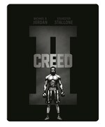 「クリード 炎の宿敵」Blu-rayスチールブック仕様のジャケット。