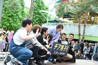 「チア男子!!」公開直前イベントの様子。