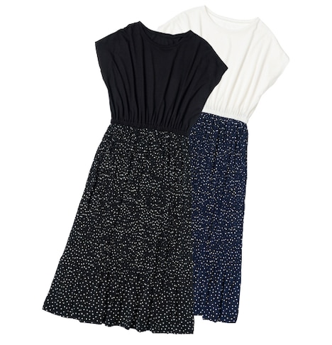 松岡茉優がデザインしたロペピクニックのワンピース。