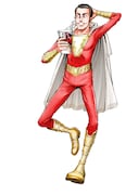 モンキー・パンチがプロデュースした「シャザム!」のイラスト。(c)モンキー・パンチ/エム・ピー・ワークス