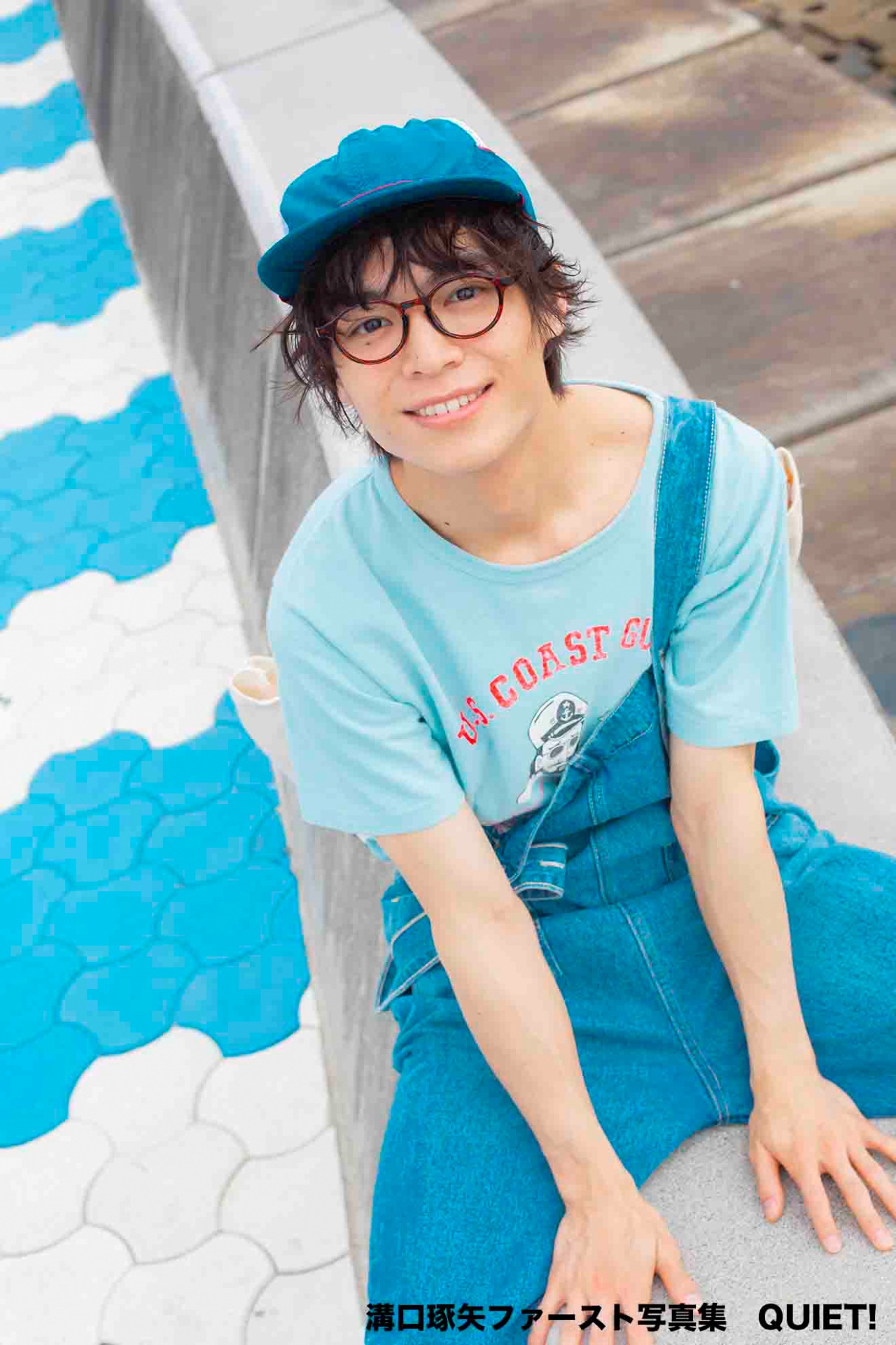 溝口琢矢写真集「QUIET!」より。（撮影：近藤宏一）