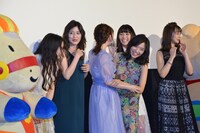 「映画 としまえん」初日舞台挨拶の様子。