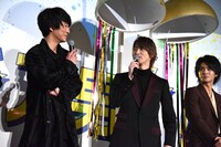 左から浅香航大、横浜流星、中尾暢樹。