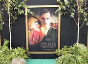 「トールキン 旅のはじまり」LAプレミア会場の様子。