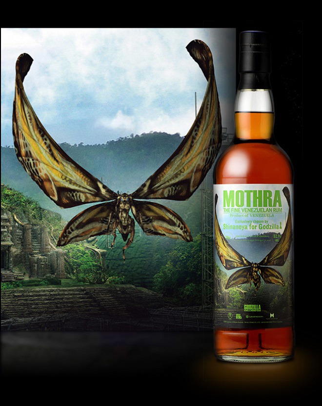 「MOTHRAExclusively chosen by Shinanoya for Godzilla」