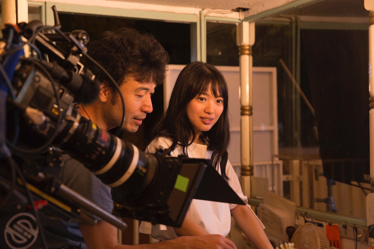 「としまえん」メイキング写真到着、北原里英が「本当にお化けが映ってるかも」