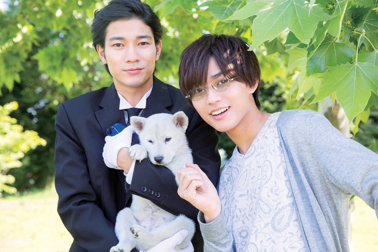 左から清原翔、永瀬廉。