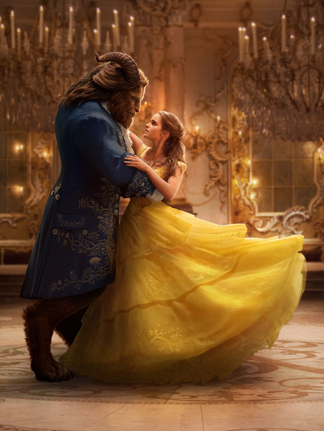 実写版「美女と野獣」ビジュアル (c)Disney Enterprises, Inc.