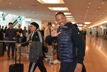 来日したウィル・スミス。